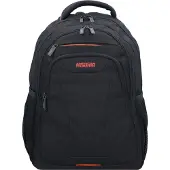 American Tourister Reppu - - Työssä - 15,6 tuumaa - Musta/oranssi - Ergonominen ja tilava