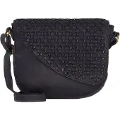 Greenland Nature Femi & Nine Crossbody-laukku Nahka 24 cm Sininen