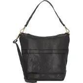 Campomaggi Crossbody-laukku Nahka 26 cm Musta