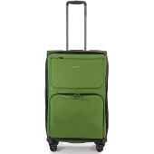 Stratic Gepäckstücke Bendigo Light + 4-pyöräinen vetolaukku 72 cm Laajennettava Vihreä