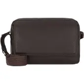 PICARD Milano Crossbody-laukku Nahka 27 cm Ruskea