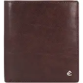 Esquire Toscana Lompakko RFID-suoja Nahka 12 cm Ruskea