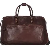 Campomaggi 2-pyöräinen Matkakassi Nahka 57 cm Ruskea