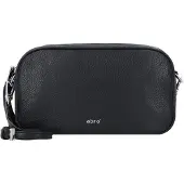 Abro Dalia Crossbody-laukku Nahka 23 cm Musta
