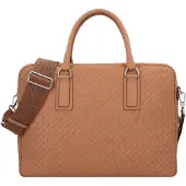 Abro Lotus Käsilaukku Nahka 39 cm Ruskea