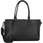 Greenburry Pure Black Käsilaukku Nahka 33 cm Musta