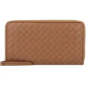 Abro Piuma Lompakko Nahka 19 cm Ruskea