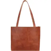 Harold's Paperbag Olkalaukku Nahka 32 cm Ruskea