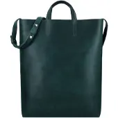 Harold's Paperbag Shopperit Nahka 33 cm Vihreä