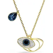 Swarovski Ketju kyyhkynsininen / kulta