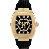 Philipp Plein The Hexagon Phantom 44mm 5atm Quartz/analogical Kello