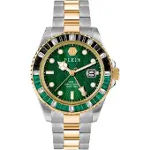Philipp Plein Gmt-i Challenger Baguettes 44mm 5atm Quartz/analogical Kello