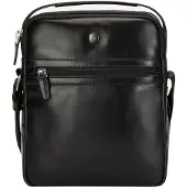 Jekyll & Hide Oxford Käsilaukku Nahka 22 cm Musta