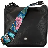 Jekyll & Hide Geneva Crossbody-laukku Nahka 21 cm Musta