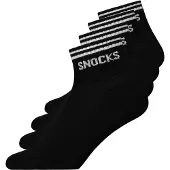 Snocks Sukat musta / valkoinen