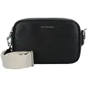 Karl Lagerfeld Ikon Crossbody-laukku Nahka 22 cm Musta