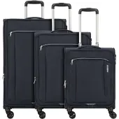 American Tourister Avantour 4-pyöräinen Matkalaukkusetti 3-osainen Laajennettava Sininen