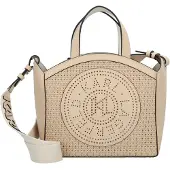 Karl Lagerfeld Circle Käsilaukku Nahka 25 cm Beige