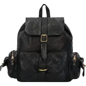 Campomaggi Karen Kaupunkireppu Nahka 29 cm Musta