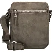 Campomaggi Crossbody-laukku Nahka 21 cm Vihreä