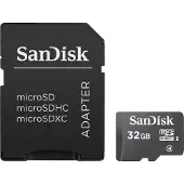 SanDisk microSDHC 32GB W microSD Adp SD (SDSDQB-032G-B35)