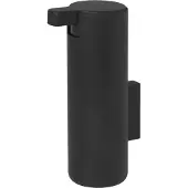 Blomus Wall-Mounted Soap Dispenser - Ø 5,55 Cm, 0,165 L - Modo - Black - Black - L 9.1CM