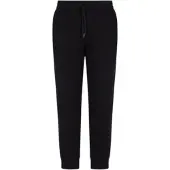 Armani Exchange for man. XM000373AF10818UC001 Jogger Logo Back Trousers black (S), Casual, Sport, Cotton, Running, Sportswear, Multispor