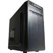 LC-Power LC-2017MB-ON, Micro Tower, PC, Musta, mikro ATX, Mini-ITX, Metalli, Muovi, Pelaaminen