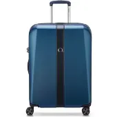 DELSEY PARIS Promenade Hard 2.0 4-pyöräinen vetolaukku 66 cm Laajennettava Sininen