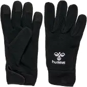 Hummel Pelihanskat Fleece - Musta, koko Large
