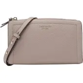Kate spade new york Knott Crossbody-laukku Nahka 23 cm Harmaa
