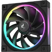 DeepCool FL12 PWM ARGB -tuuletin, nestelaakeri, 120 mm, musta