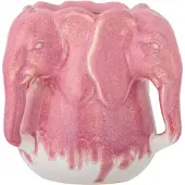 Bloomingville Pontus Vase - Pink - Ø 15.5 CM