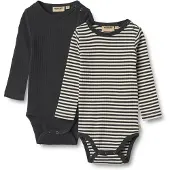 Wheat 2 Rib Body L/S Spencer - Navy - 86