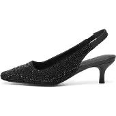 Woden Maxine Slingback Crystal - Black - 39