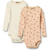 Wheat 2 Body L/S Regitze - Pink - 80