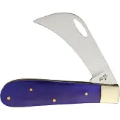 Frost Cutlery Hawkeye Purple Smooth Bone