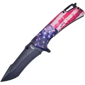 Frost Cutlery American Flag Linerlock A/O