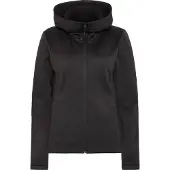 Didriksons Women's Anneli Full Zip 3 Black Välikerrospuserot 42