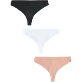 Next Stringit beige / musta / valkoinen