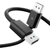 Dell CB325D DisplayPort 1.4 -kaapeli, jossa 8K, 1,8 m, musta