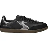 SKECHERS Matalavartiset tennarit 'HOTSHOT-COOL GLOW' musta / hopea