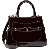 Etienne aigner Cavallo Käsilaukku Nahka 28 cm Punainen