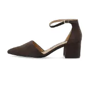 Bianco Biadevived Pump Micro Suede - Brown - 41