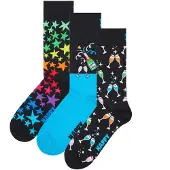 Happy socks 3-Pack Celebrations Socks Gift Set - Black - 41-46