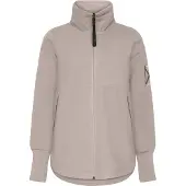 Didriksons Women's Ronja Full Zip Ash Brown Välikerrospuserot 46