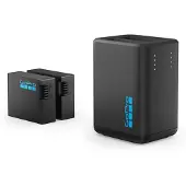 GoPro Dual-Battery Charger kahdella Enduro-akulla