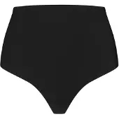 Bye Bra Sculpting Mid Waist Thong - Black - L