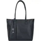 PICARD Pure Olkalaukku Nahka 34 cm Musta
