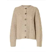 Selected Neuletakki 'SLFNELLY' hiekka